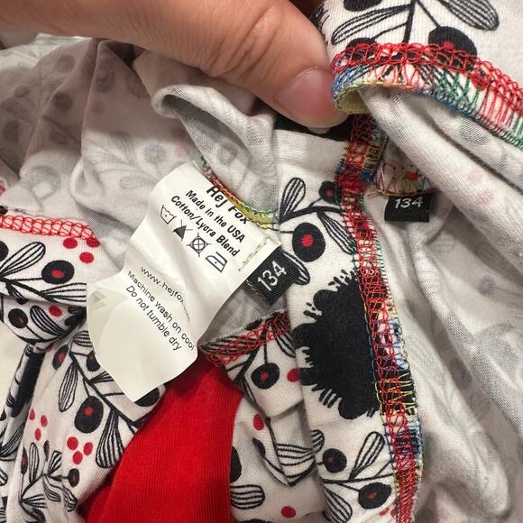 Hej Fox Siiri & Myyry Red Berry Pajamas - Picture 8 of 8